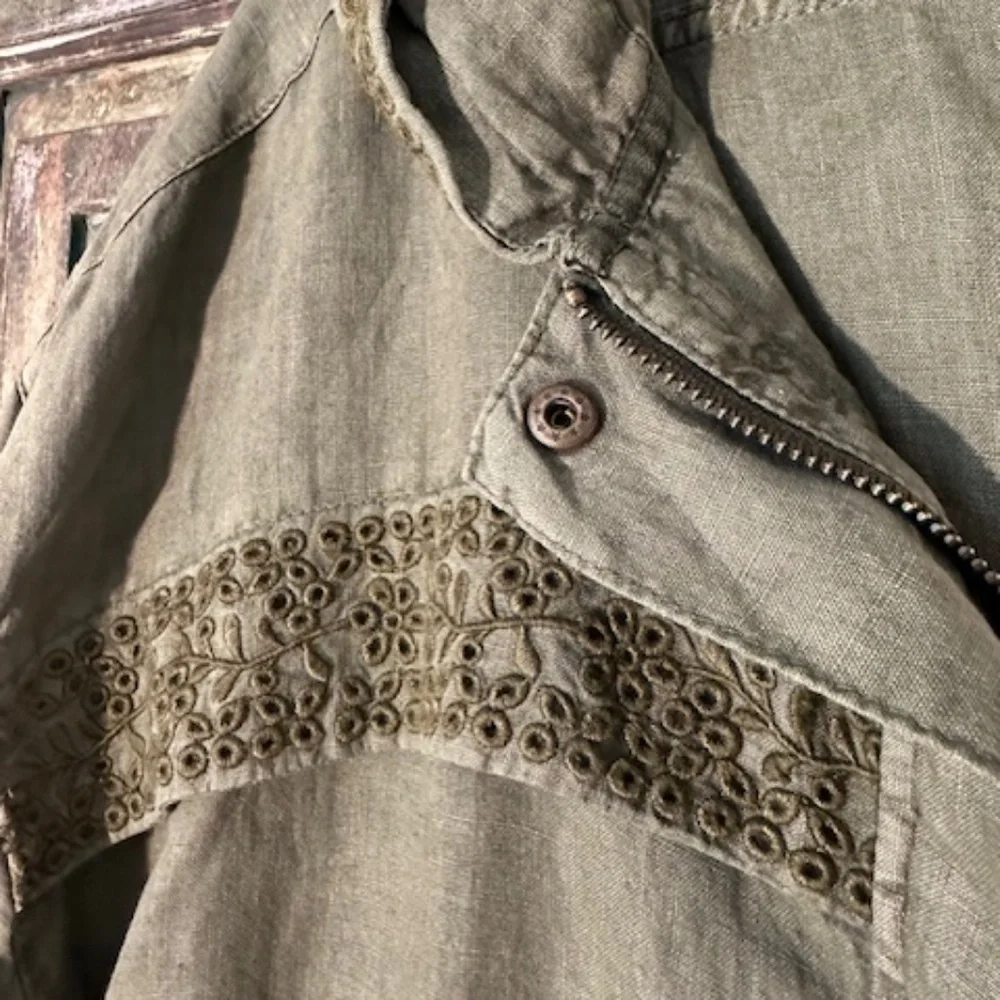 Sundance Linen Anorak Jacket - Picture 4 of 10